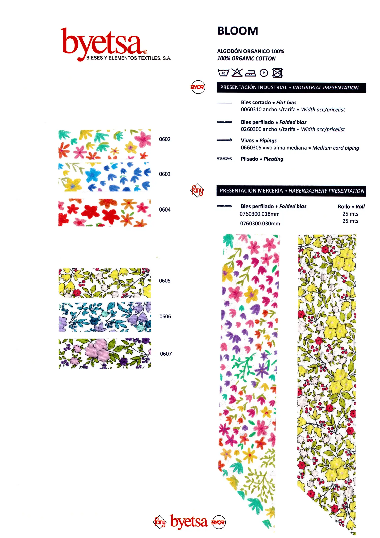 Bies BLOOM con estampado floral